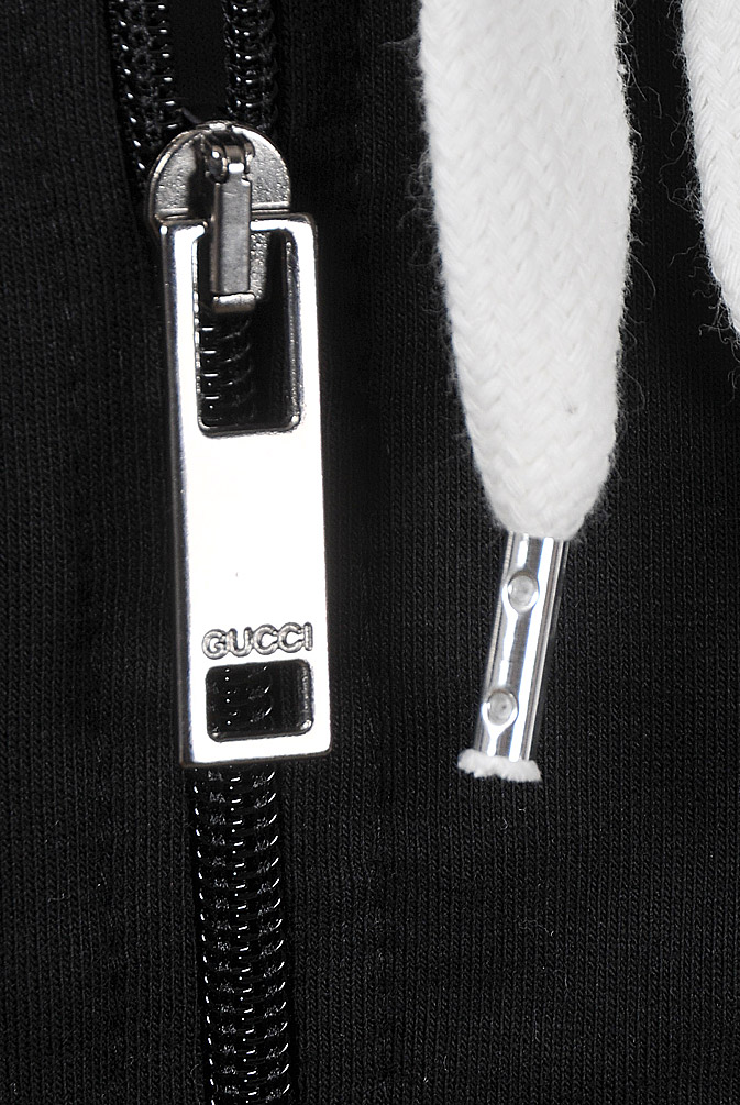 Mens Designer Clothes | GUCCI men's cotton hoodie with signature stripes 179